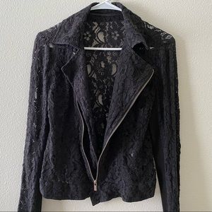 Black lace jacket